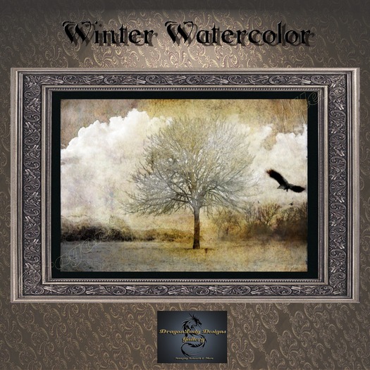 Winterscapes - Winter Watercolor 