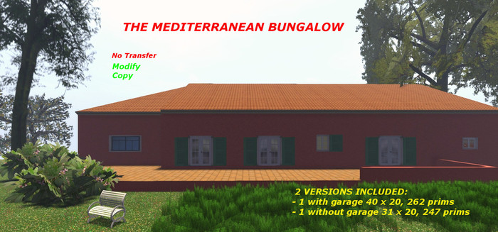 mediterranean bungalow