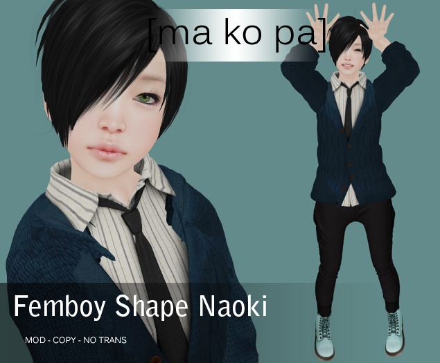 [ma ko pa] Femboy Shape Naoki
