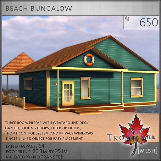 Trompe Loeil - Beach Bungalow V2 [mesh]