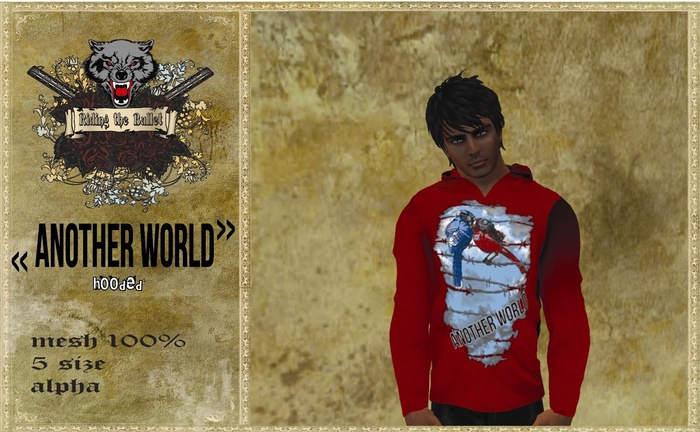 <<Another world>> Mesh Men's Shirt Gift