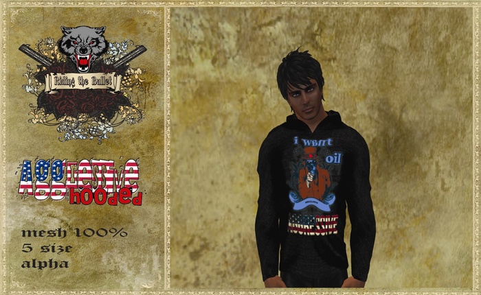 <<Aggressive>> Mesh Men's Shirt