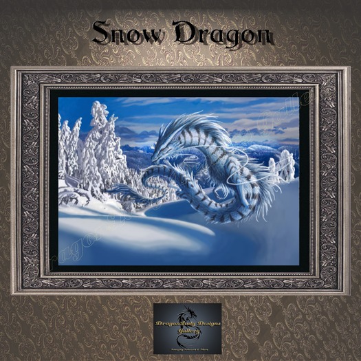 Winterscapes - Snow Dragon