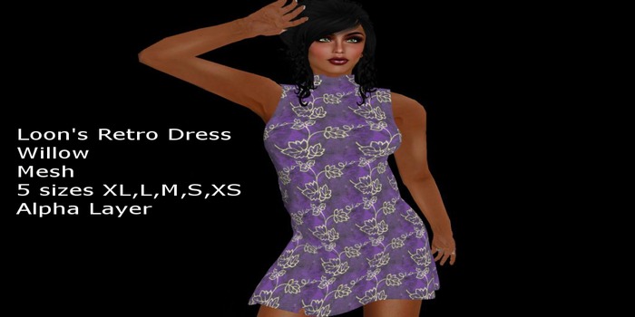 Loon's Retro Dress Willow 
