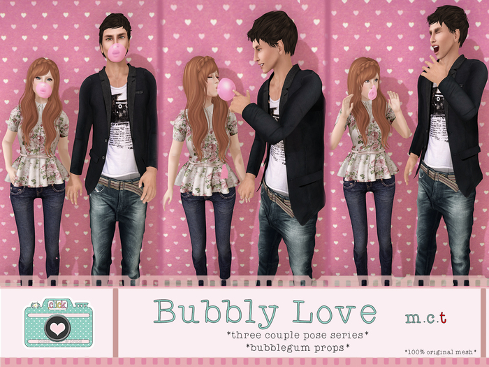.click. Bubbly Love