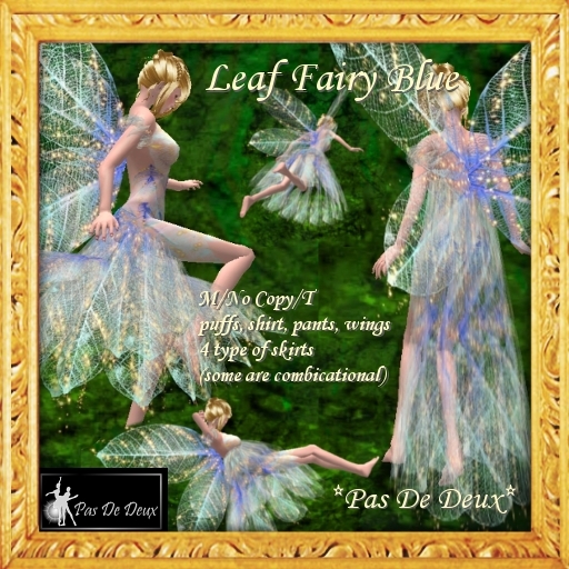*PDD* Leaf Fairy Blue