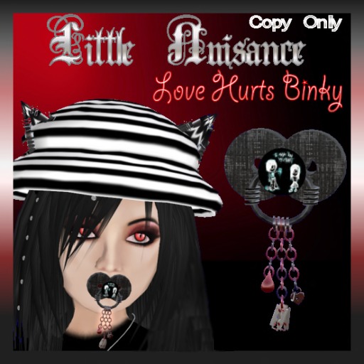 Little Nuisance:Love Hurts Binky