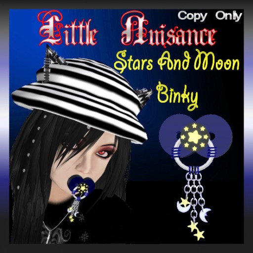 Little Nuisance:Star And Moon Binky