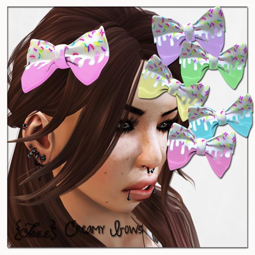 {Free} Creamy Bows BOX