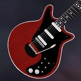 Red Special Electric Guitar. Inspired by Brian May of Queen