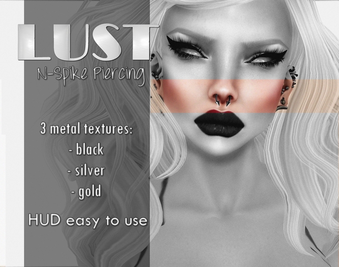 LUST - N-Spike Nose Piercing (boxed)
