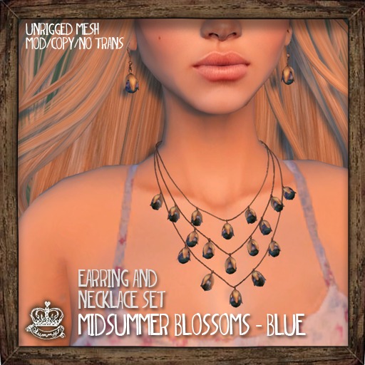 (Yummy) Midsummer Blossoms - Blue