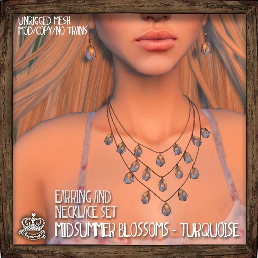 (Yummy) Midsummer Blossoms - Blue