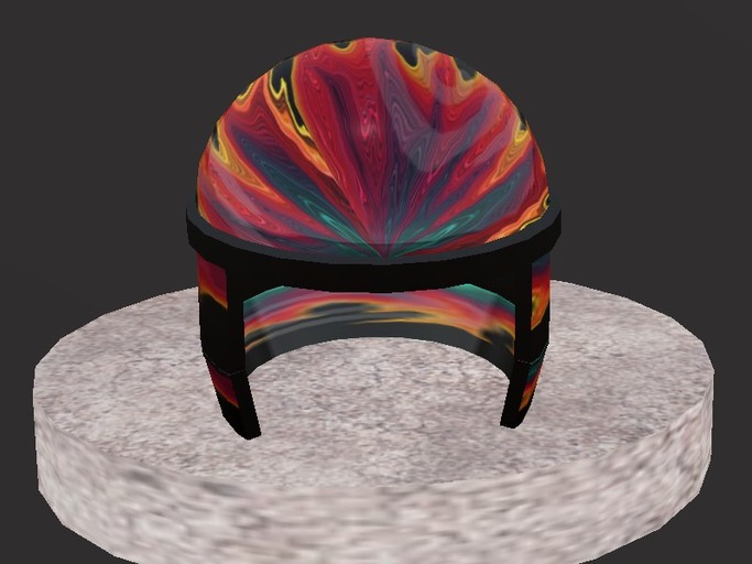 Street Helmet - Aztec Flames