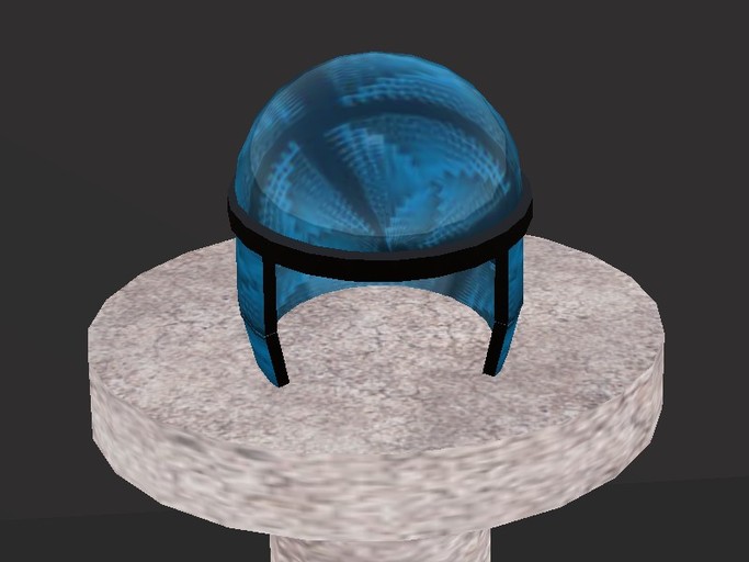 Street Helmet - Blue grid