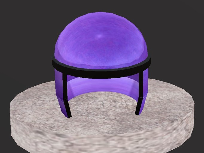 Street Helmet - Purple Eggshell