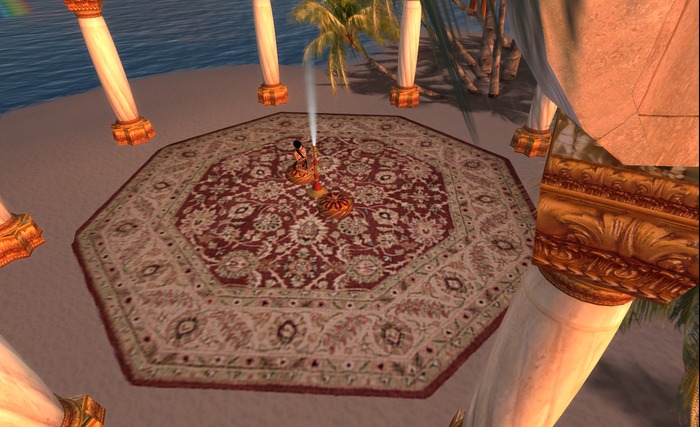 [NAIDEL]  *UNBOXED* Arabian Nights Palace ~ Octagon Rug - COPY