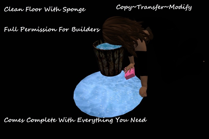 Mop Floor Complete Pose Set *CHB*