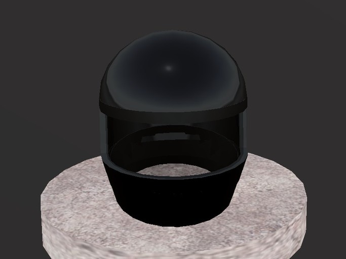 Racing Helmet - Black