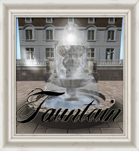 Shabby Chic Fountain Boxed