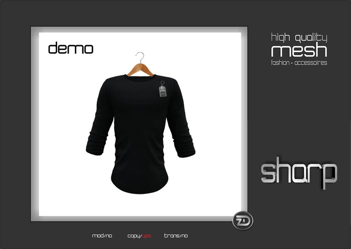 sharp by [ZD] - MESH - "Cray" Sweater - DEMO