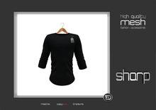 sharp by [ZD] - MESH - "Cray" Sweater