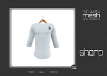 sharp by [ZD] - MESH - "Cray" Sweater