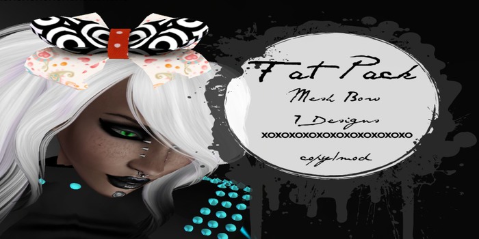 {REVERIE} Mesh Bows by Sy - Fatpack