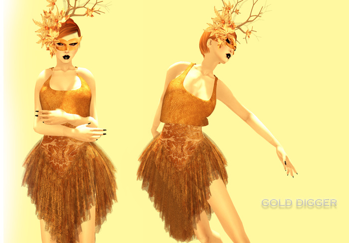 Gold Sugar dress