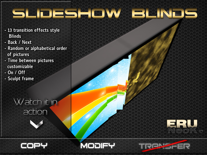 Slideshow - Blinds