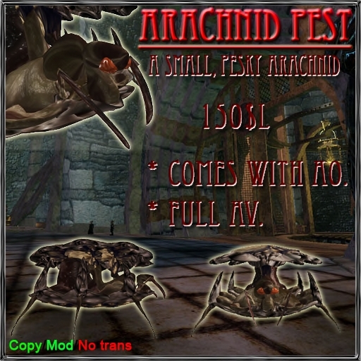 Arachnid Pest Bug Monster AV