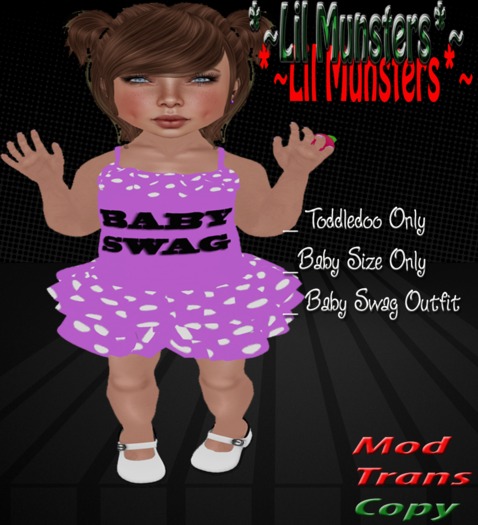 *~L.M.*~Baby Swag Outfit (purple)