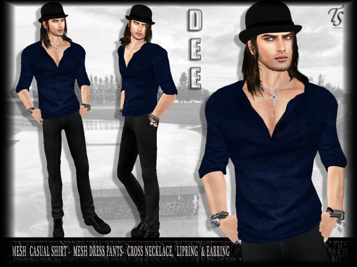 TS - Mens Dee Outfit- Blue