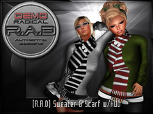 *DEMO ONLY* [R.A.D] Winter Sweater & Scarf