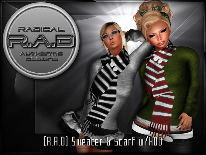*DEMO ONLY* [R.A.D] Winter Sweater & Scarf