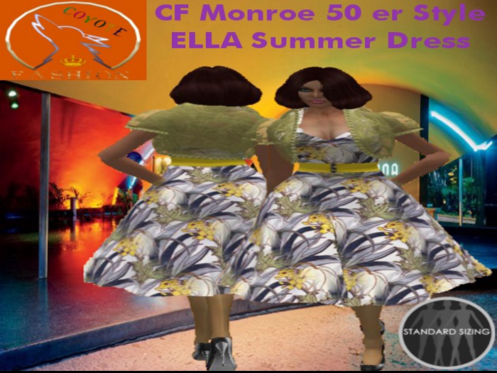 CF Monroe 50 er Style ELLA Summer Dress