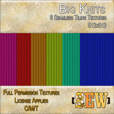 [SEW] Full Permission Textures - 60L Set - Big Knit