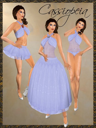 *Goddess* Cassiopeia in Blue