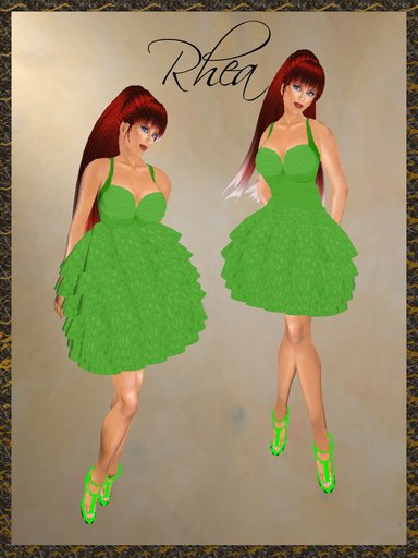 *Goddess* Rhea in Green