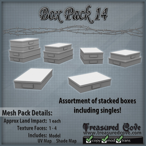 -TC- Box Pack 14 Mesh