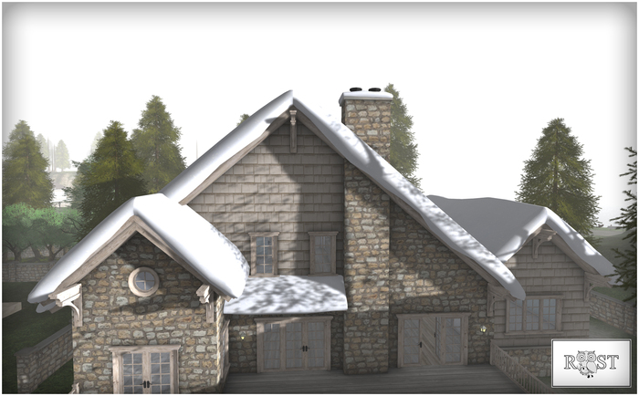 ROOST - Lake Side House Snow Roof packaged