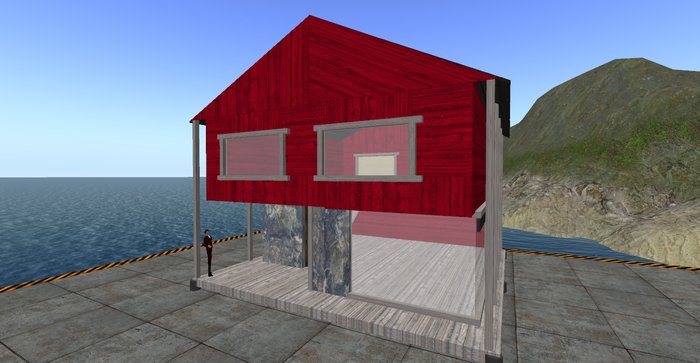 red wood house only L$10