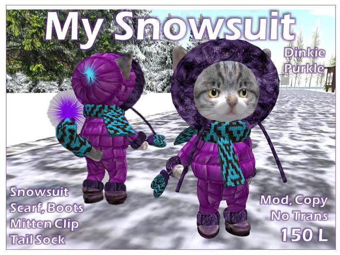 My Snowsuit Dinkie Purkle