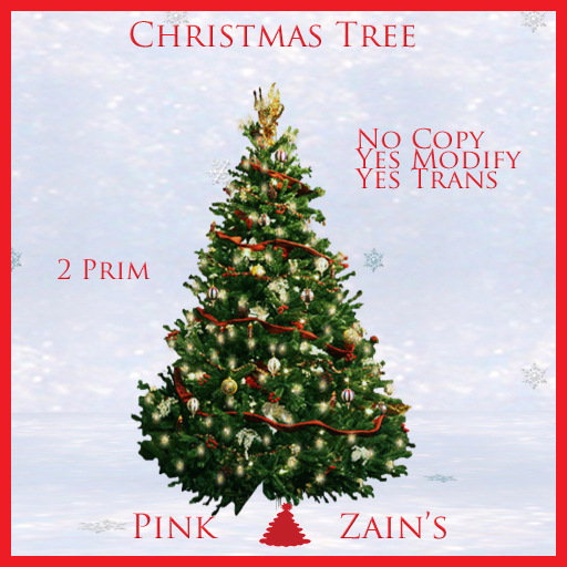 Christmas Tree - Twinkling/Red