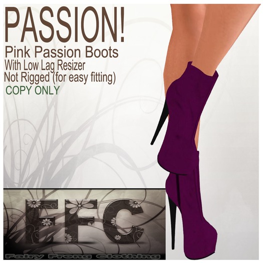 Passion!Pink Boots