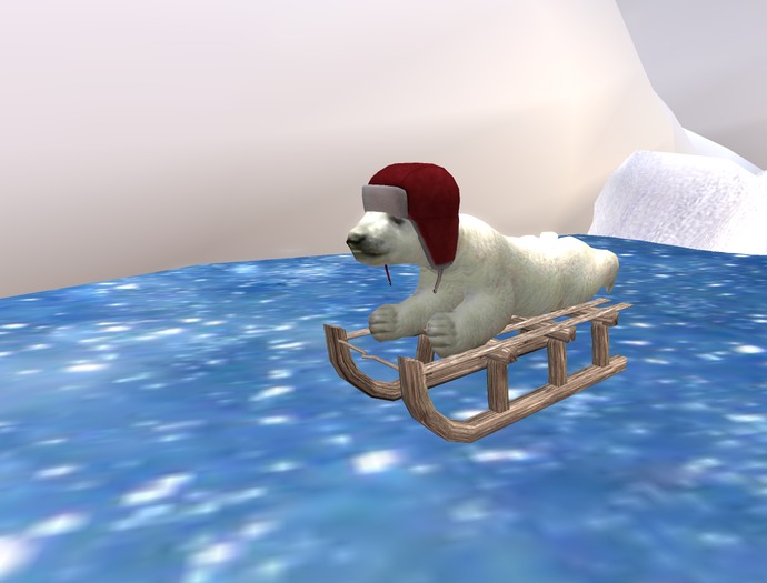 polar bear sledge copy