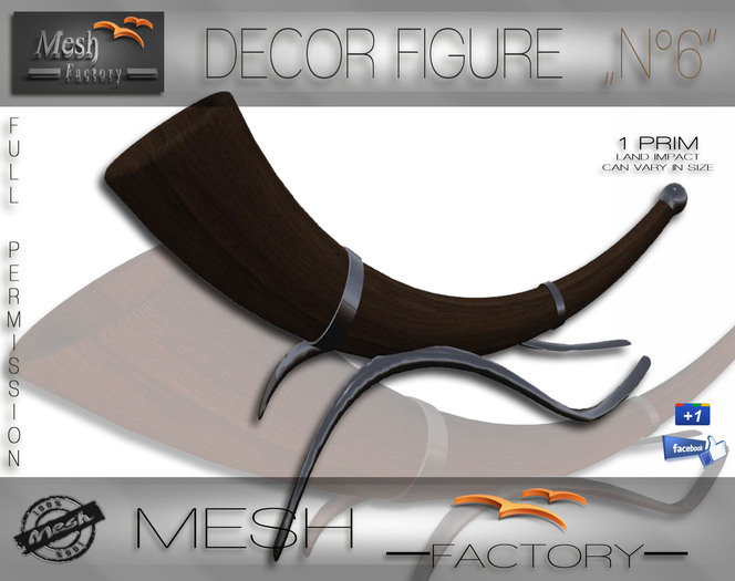 Decor Figure "No6" [c/m/t]