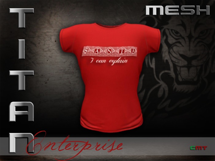 [TE] Santa I can explain - Red