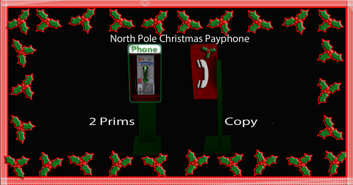 North Pole ( Mesh ) Pay Phone