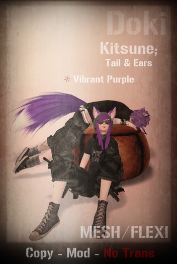 [D]oki - Kitsune; Colors; Purple